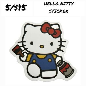 Hello Kitty Sticker Cat Painting Paint Self-Adhesive Matte Laptop Luggage Locker